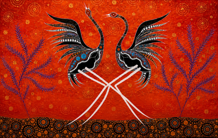 Stefan – aboriginal schilderij